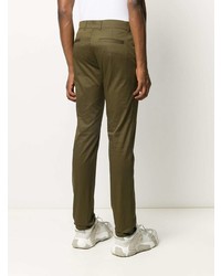 Оливковые брюки чинос от Givenchy