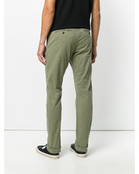 Оливковые брюки чинос от Closed