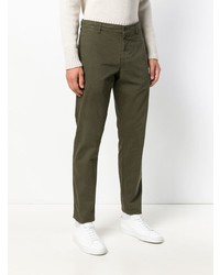 Оливковые брюки чинос от Aspesi