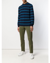 Оливковые брюки чинос от Mp Massimo Piombo