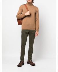 Оливковые брюки чинос от PT TORINO