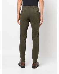 Оливковые брюки чинос от PT TORINO