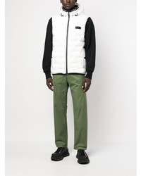 Оливковые брюки чинос от Stone Island