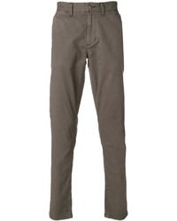 Оливковые брюки чинос от Sun 68