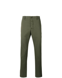 Оливковые брюки чинос от YMC
