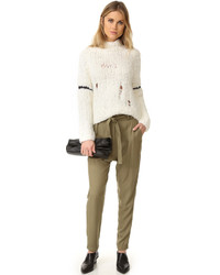 Женские оливковые брюки от A.L.C.