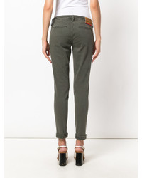 Женские оливковые брюки от Jacob Cohen