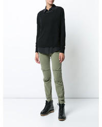 Женские оливковые брюки от Nili Lotan