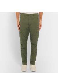 Мужские оливковые брюки от orSlow