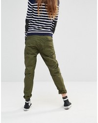 Женские оливковые брюки от G Star