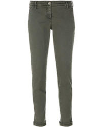 Женские оливковые брюки от Jacob Cohen