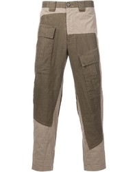 Мужские оливковые брюки от Miharayasuhiro