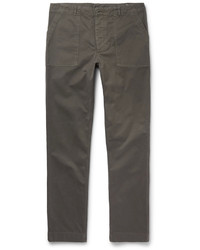 Мужские оливковые брюки от Officine Generale