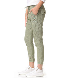 Женские оливковые брюки от Sundry