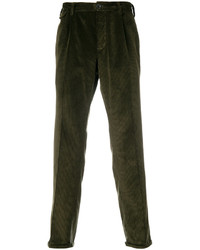 Мужские оливковые брюки от Pt01