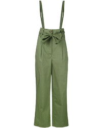 Женские оливковые брюки от Semi-Couture