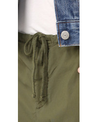 Женские оливковые брюки от James Perse