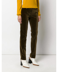 Женские оливковые брюки от Etro