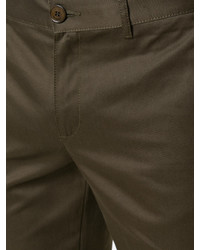 Мужские оливковые брюки от Givenchy