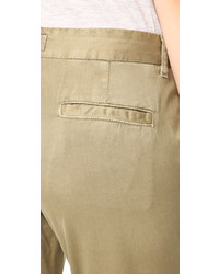 Женские оливковые брюки от Current/Elliott