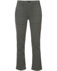 Женские оливковые брюки от The Great