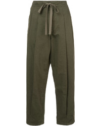 Женские оливковые брюки от Y's