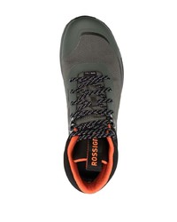 Мужские оливковые высокие кеды от Rossignol