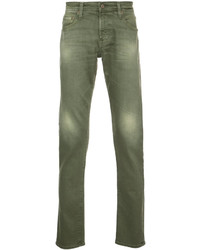 Мужские оливковые джинсы от AG Jeans