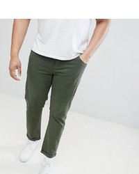 Мужские оливковые джинсы от ASOS DESIGN