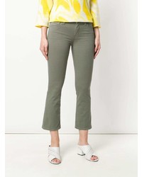 Женские оливковые джинсы от J Brand