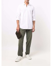 Мужские оливковые джинсы от Diesel