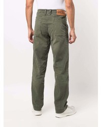 Мужские оливковые джинсы от Diesel