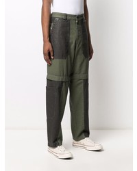 Мужские оливковые джинсы от Diesel