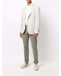 Мужские оливковые джинсы от Brunello Cucinelli