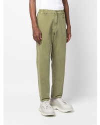 Мужские оливковые джинсы от Moschino