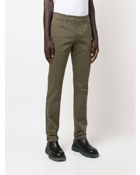 Мужские оливковые джинсы от Moschino