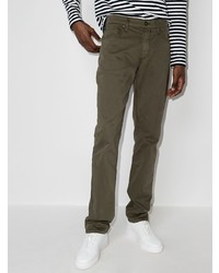 Мужские оливковые джинсы от Paige