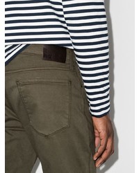 Мужские оливковые джинсы от Paige