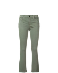 Женские оливковые джинсы от J Brand