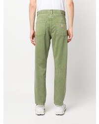Мужские оливковые джинсы от Carhartt WIP