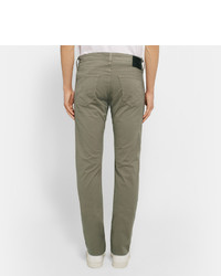 Мужские оливковые джинсы от AG Jeans