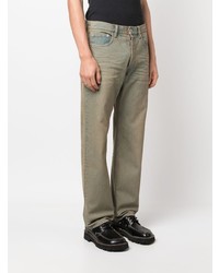 Мужские оливковые джинсы от Wood Wood