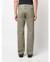 Мужские оливковые джинсы от Wood Wood