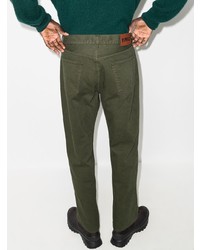 Мужские оливковые джинсы от YMC