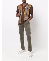 Мужские оливковые джинсы от Sartoria Tramarossa