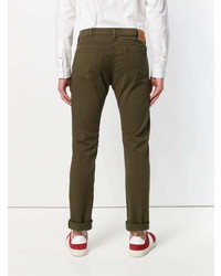 Мужские оливковые джинсы от Ps By Paul Smith