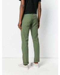 Мужские оливковые джинсы от Siviglia