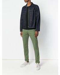 Мужские оливковые джинсы от Siviglia