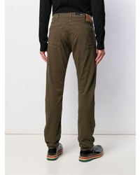 Мужские оливковые джинсы от PS Paul Smith