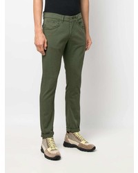 Мужские оливковые джинсы от Dondup